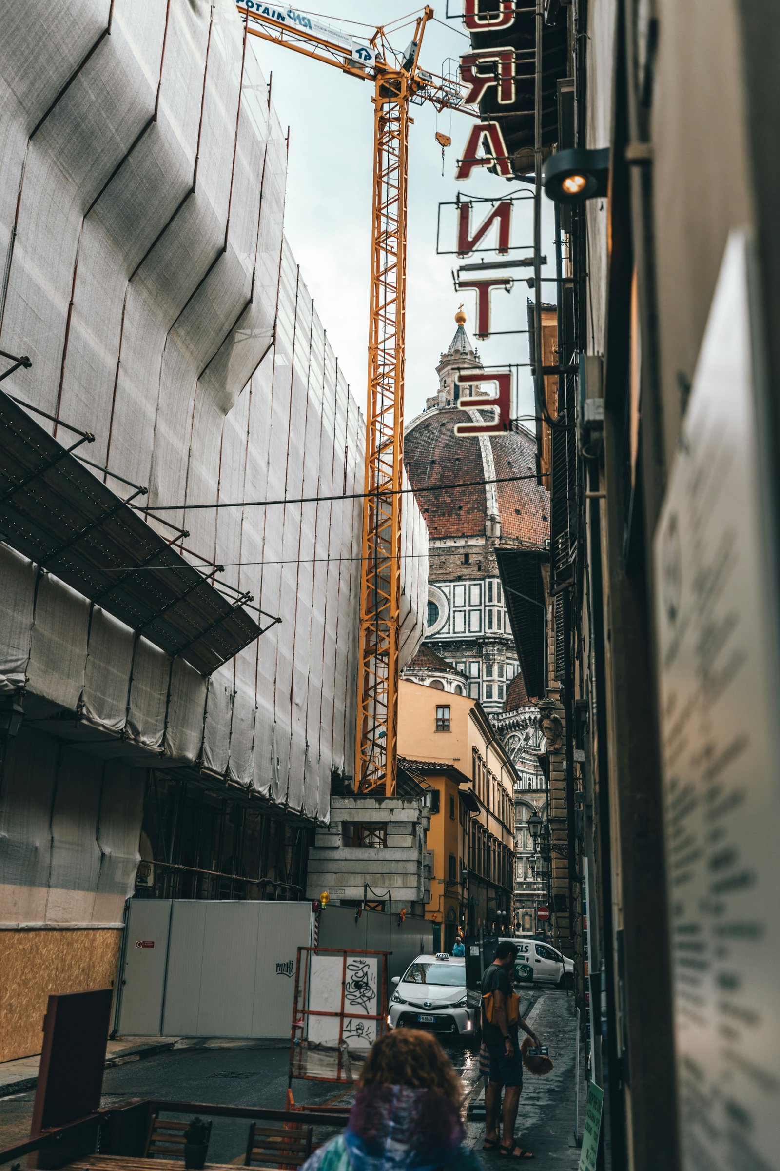 Construction project in Italy